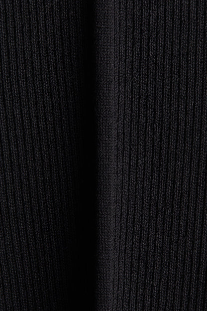 Rib Knit Flared Dress