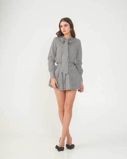 Moon Button Down Shirt and Skirt Co-Ord Set