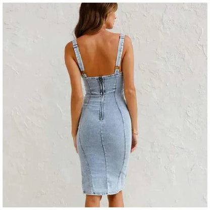 Stella Statement Denim Dress