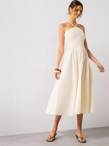 Bonnie Halter Dress