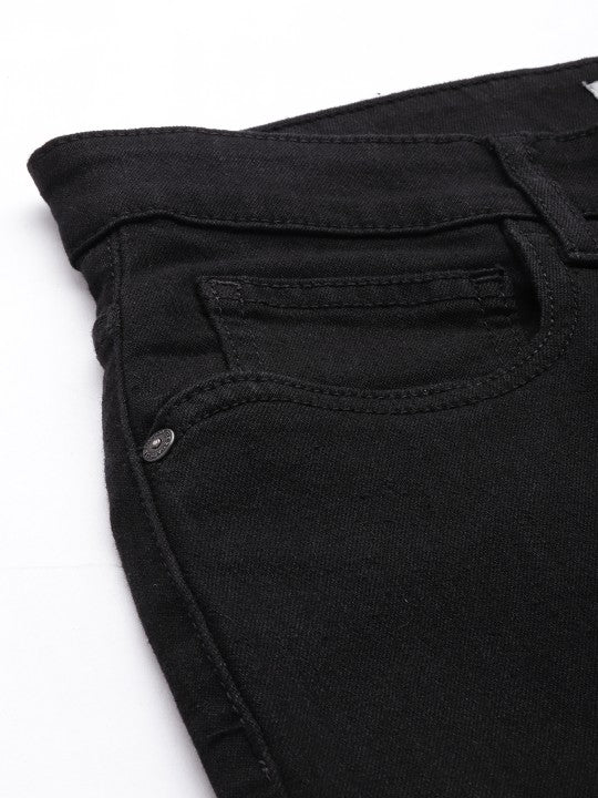 Wide Leg High-Rise Stretchable Jeans