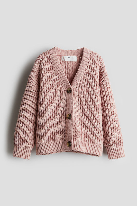 Alexi Peach Oversized Cardigan