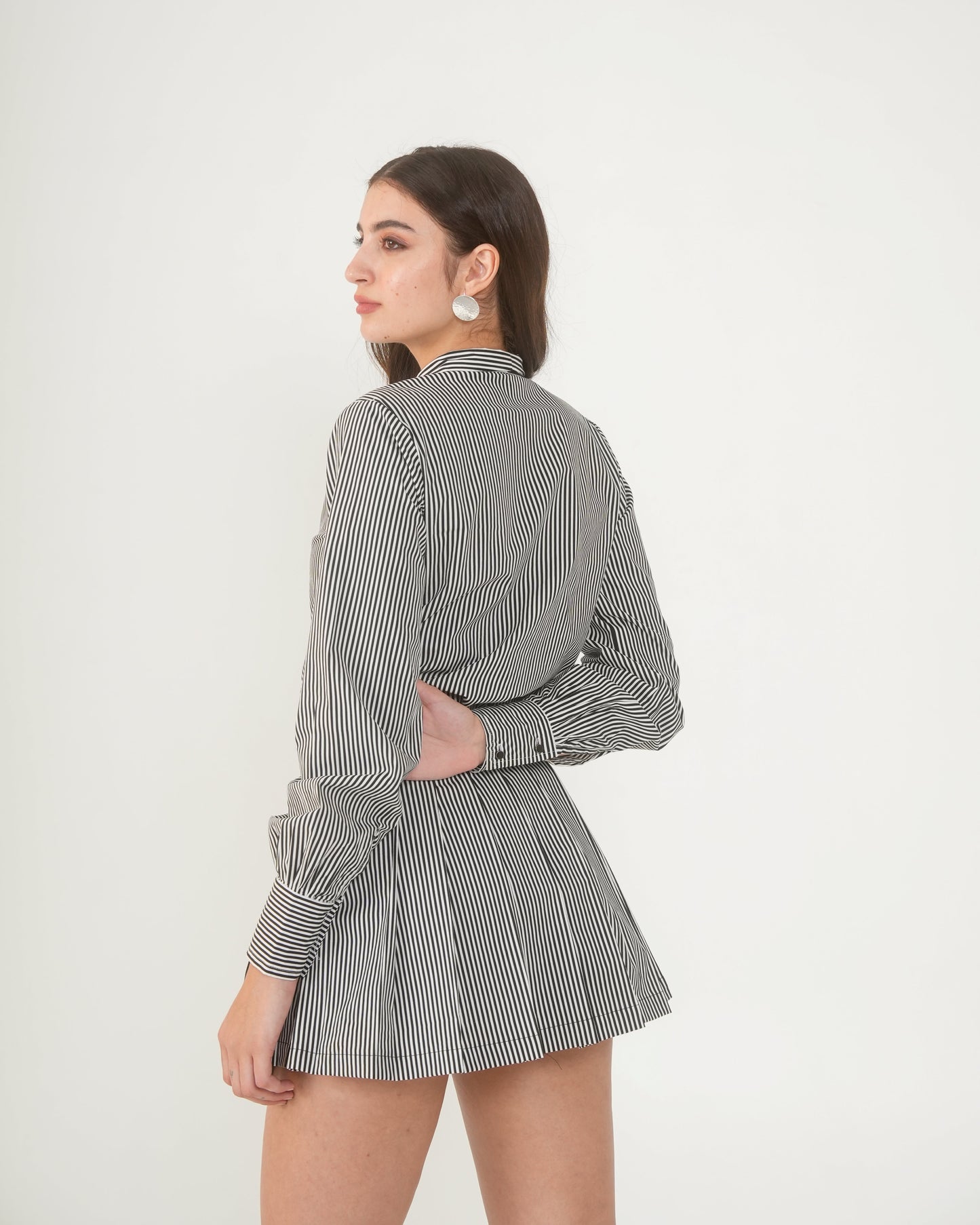 Moon Button Down Shirt and Skirt Co-Ord Set