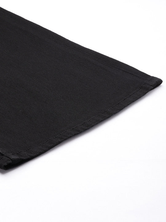 Wide Leg High-Rise Stretchable Jeans