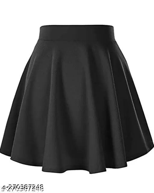 Sofia Black Tennis Skirts