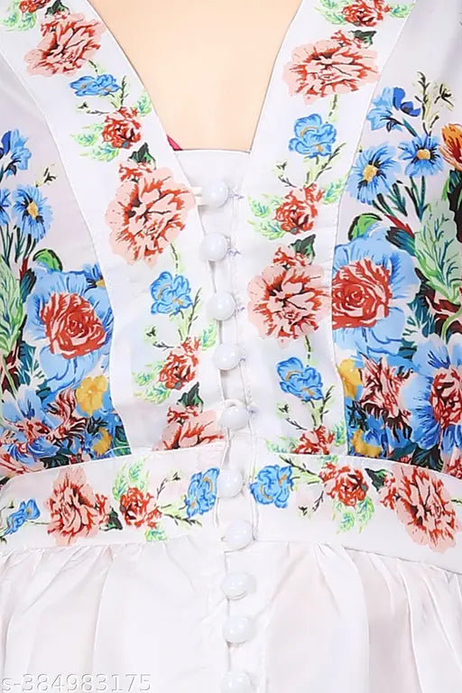 Amelia Floral Printed Dresses