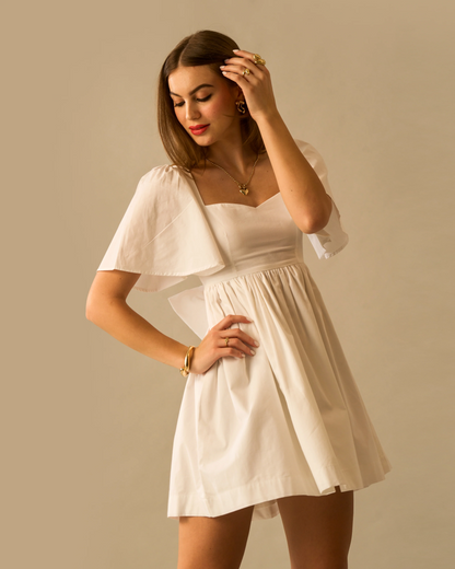 Moon Huge Bow Dress