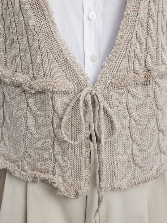 Cable Knit Cardigan