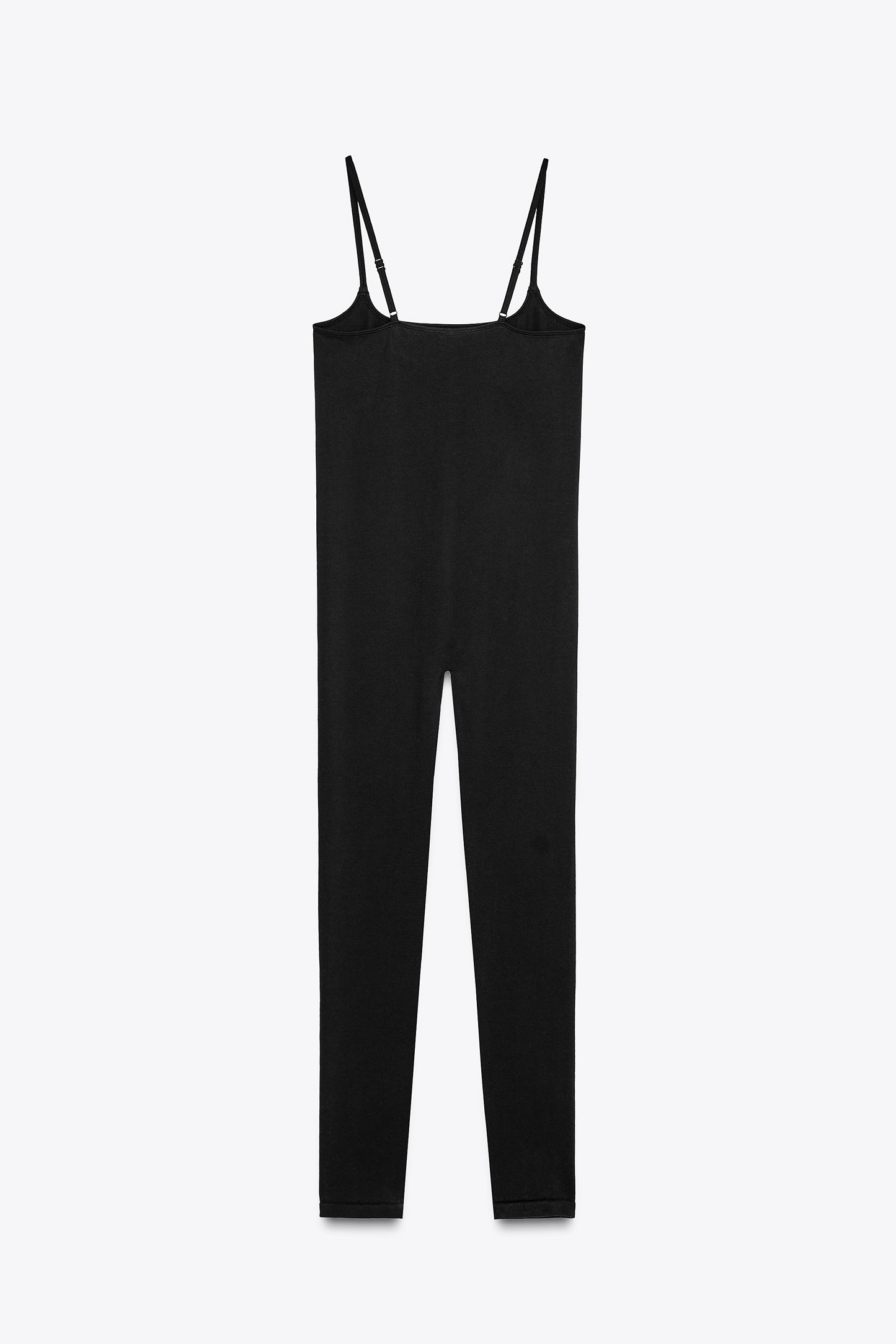 Black Seamless Jumpsuit