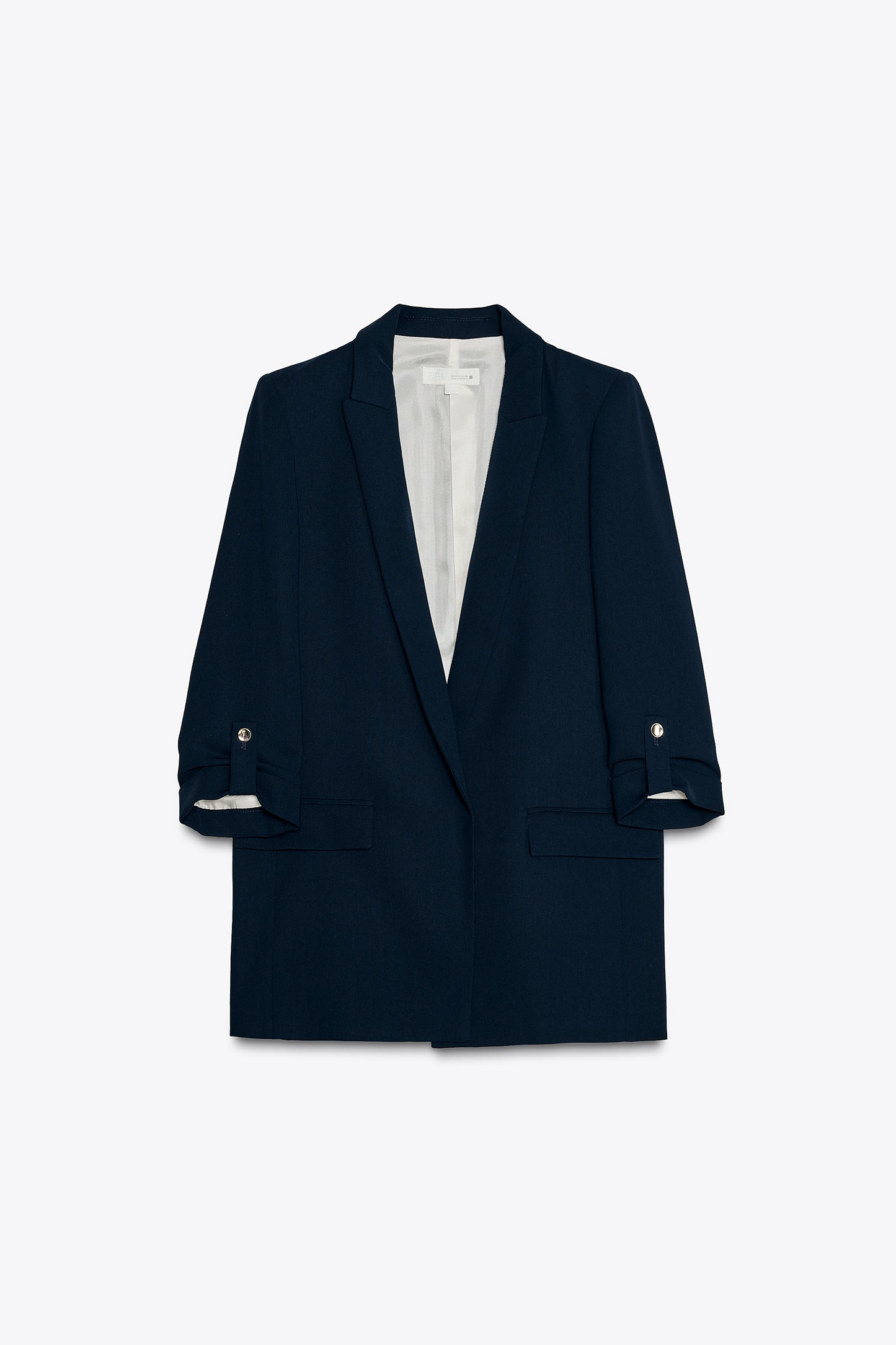 Ava Rolled-Up Sleeves Blazer