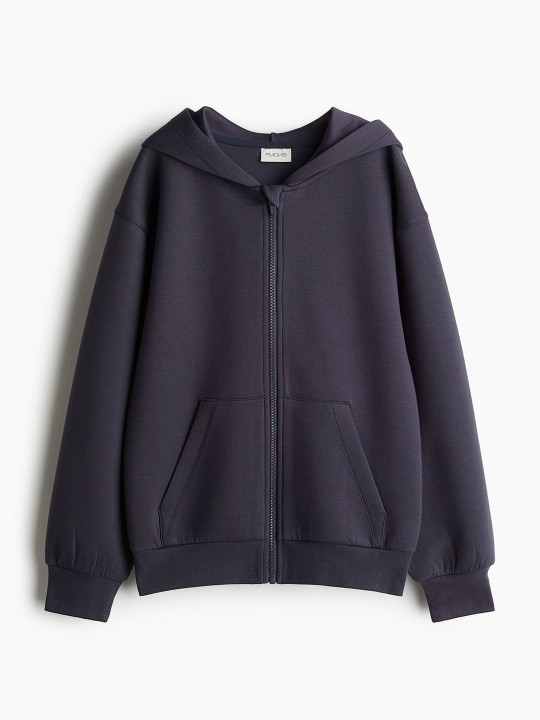 Zip-Through Sports Hoodie