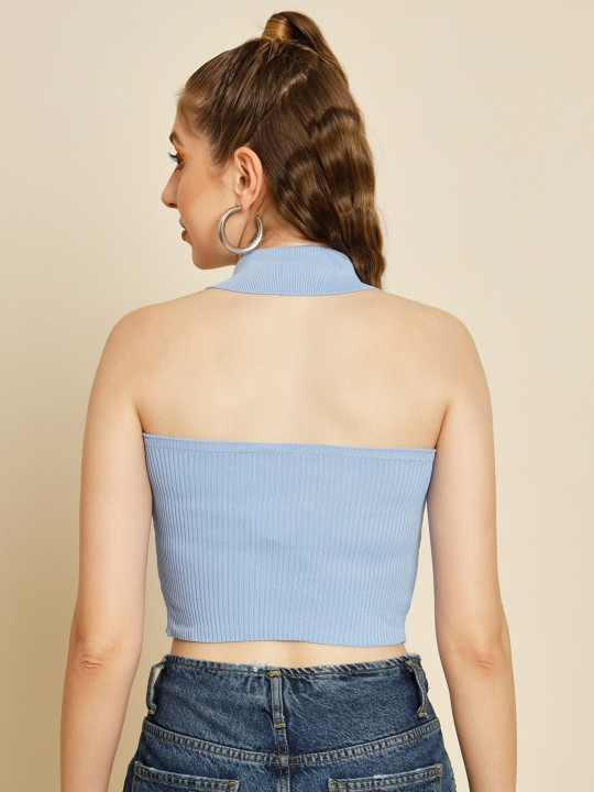 Open Back Cashmere Top