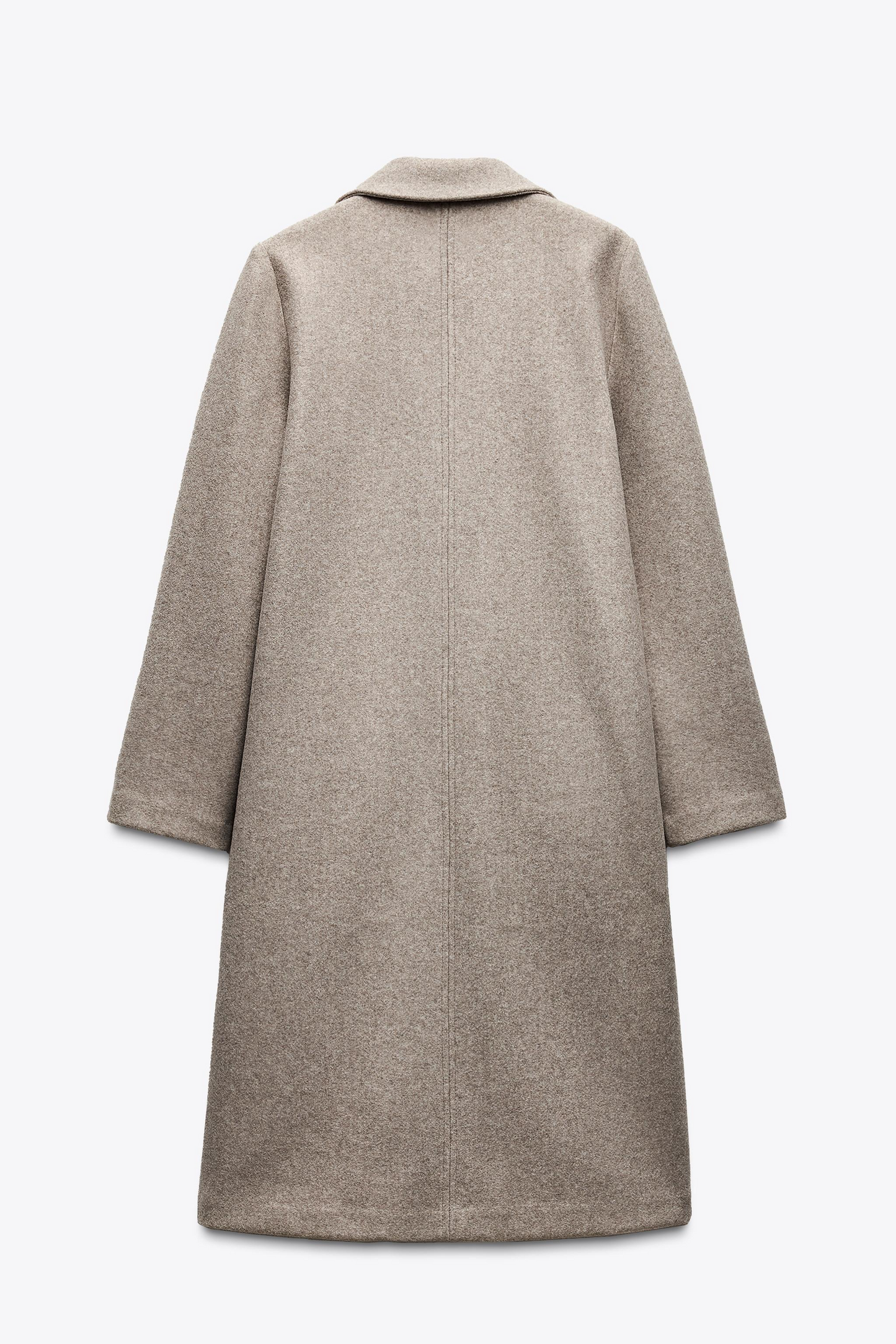 Soft Button Long Coat