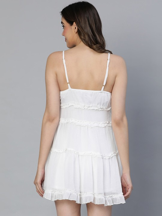 White Mid Thigh Nightdress