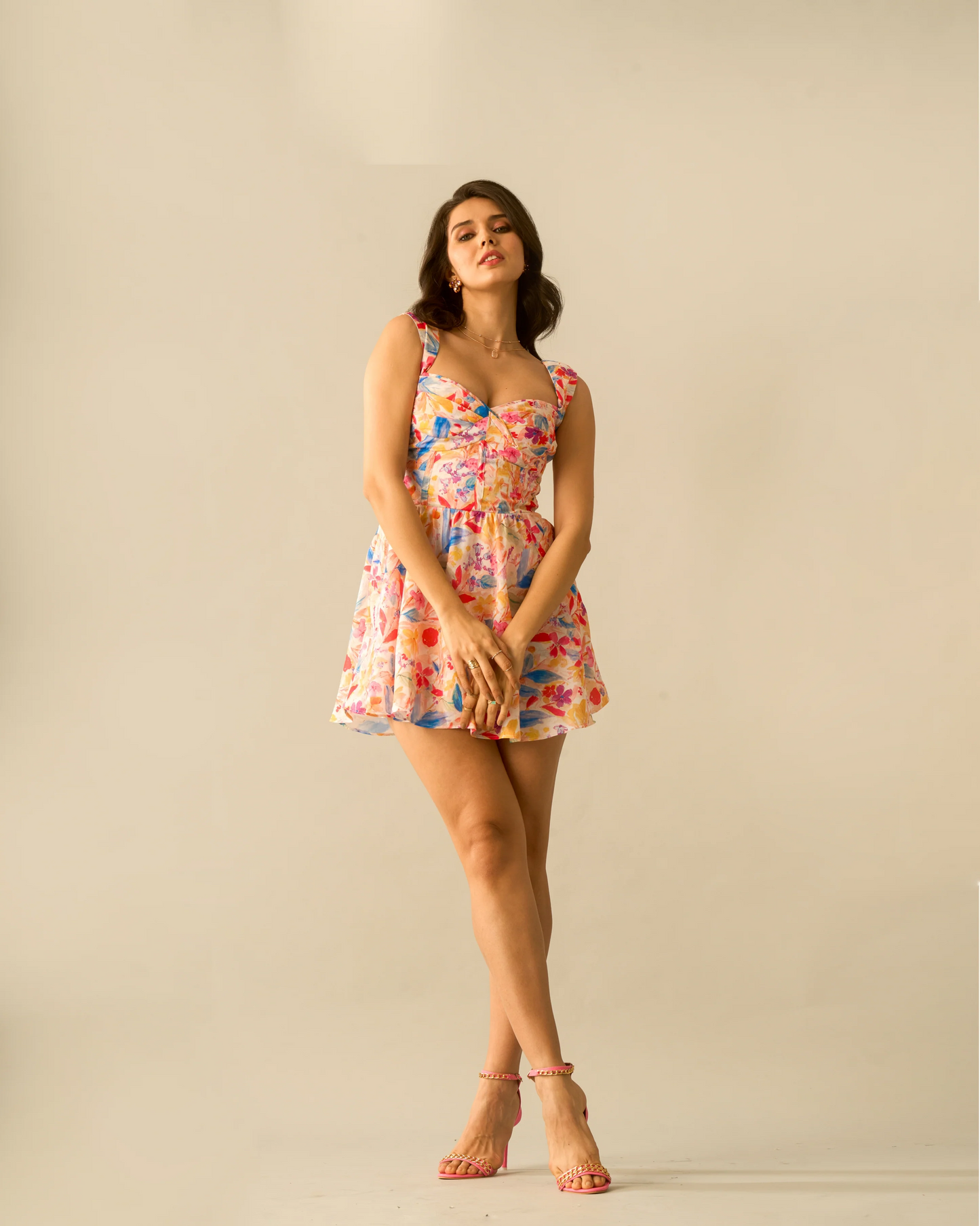 Moon Pretty Floral Dress