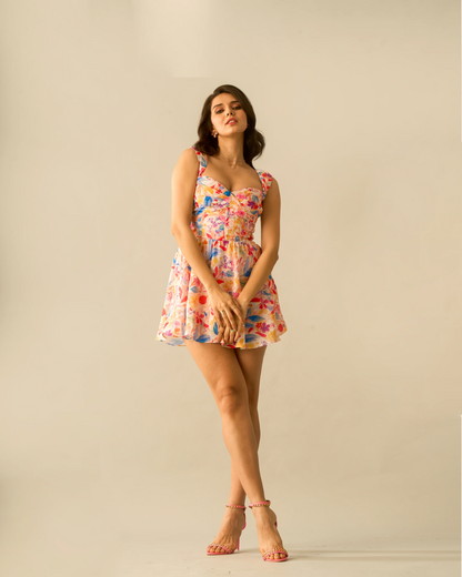 Moon Pretty Floral Dress