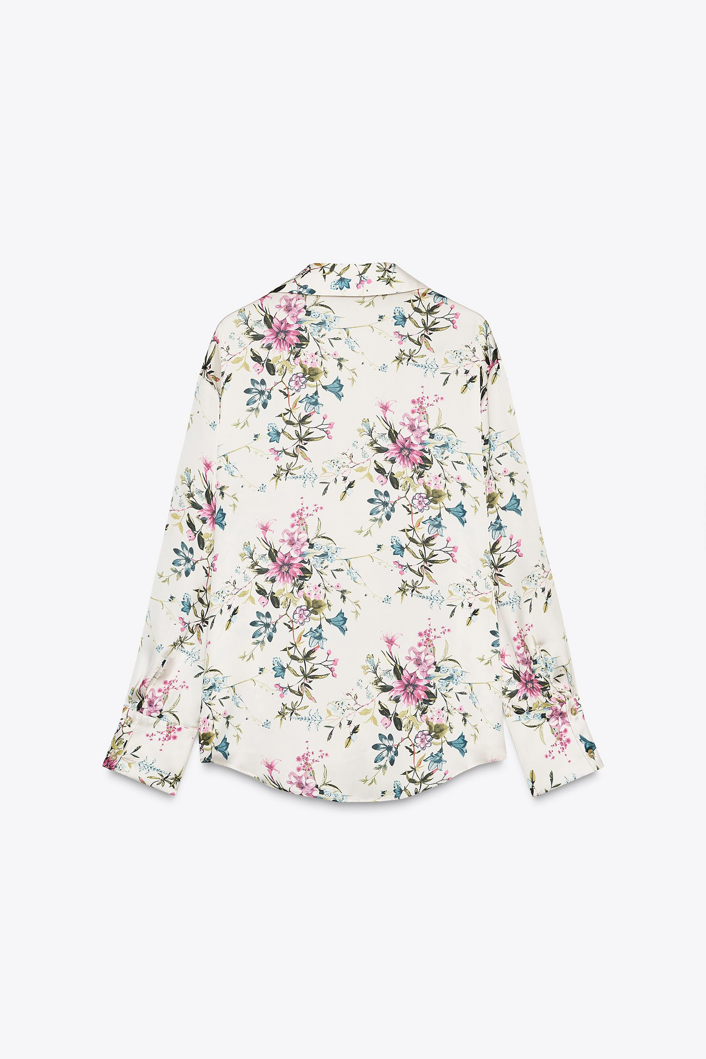 Printed Satin Shirt