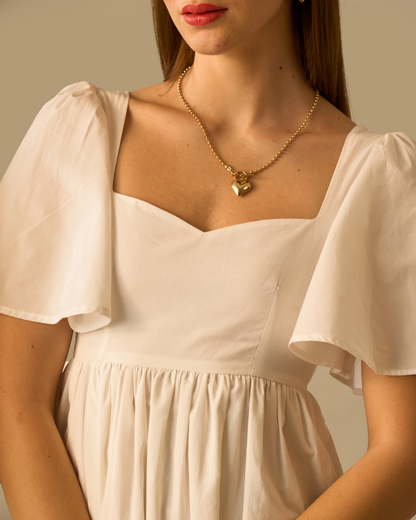 Moon Huge Bow Dress