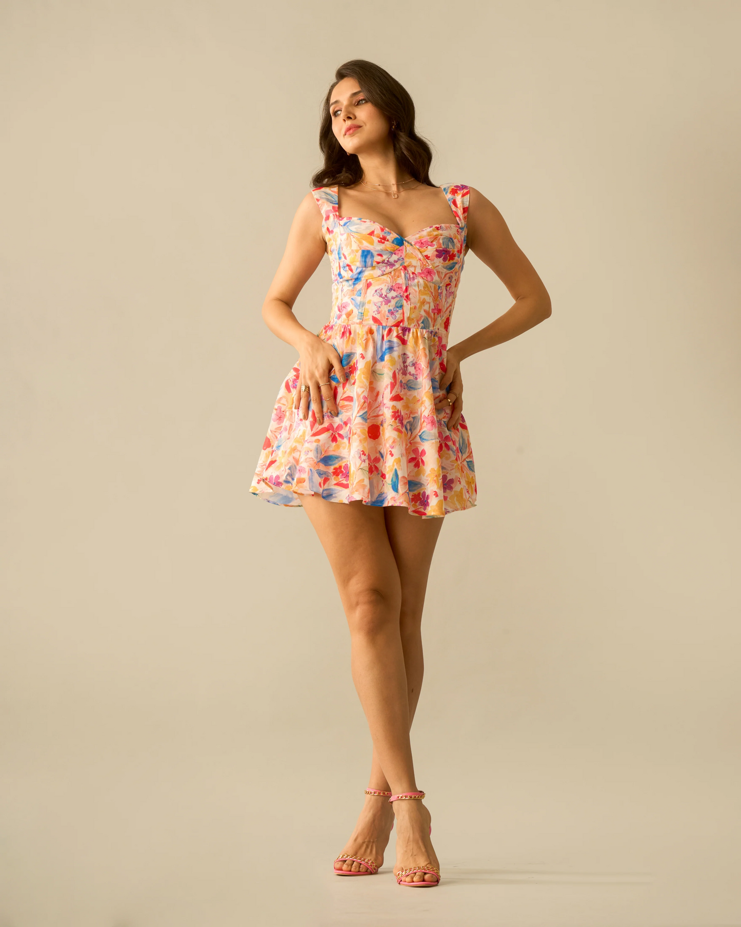 Moon Pretty Floral Dress
