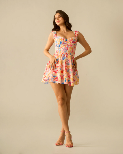 Moon Pretty Floral Dress