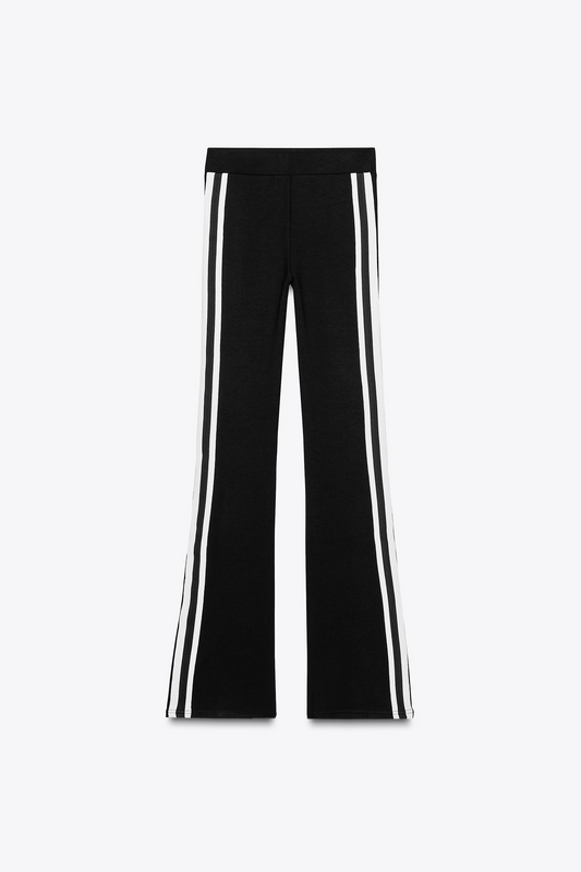 Cara Side Striped Flare Leggings