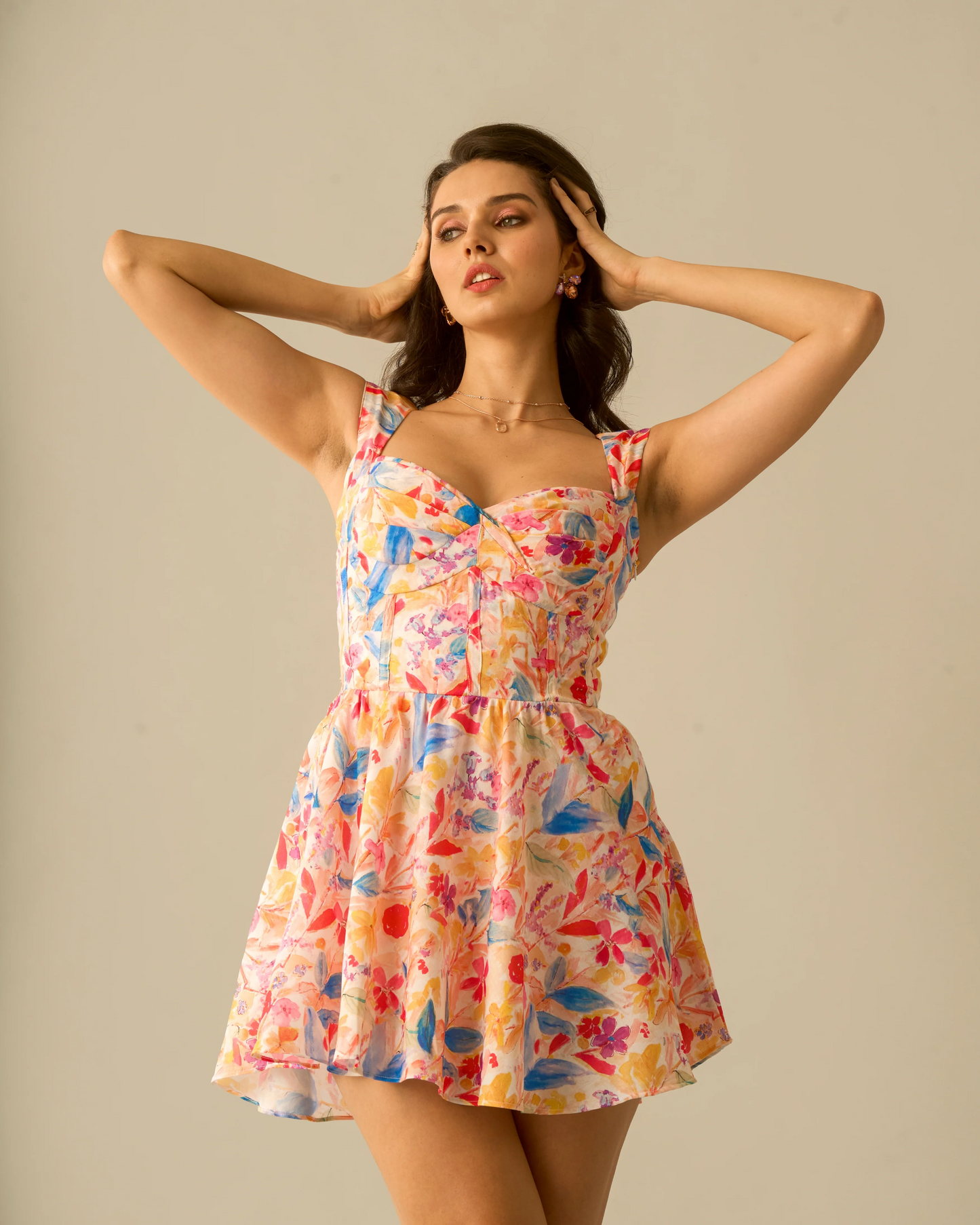 Moon Pretty Floral Dress