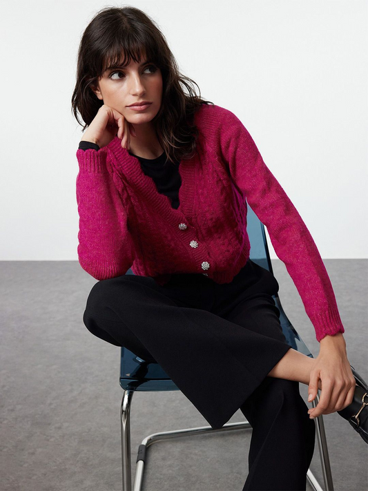 Rowan Colourblocked Cardigan