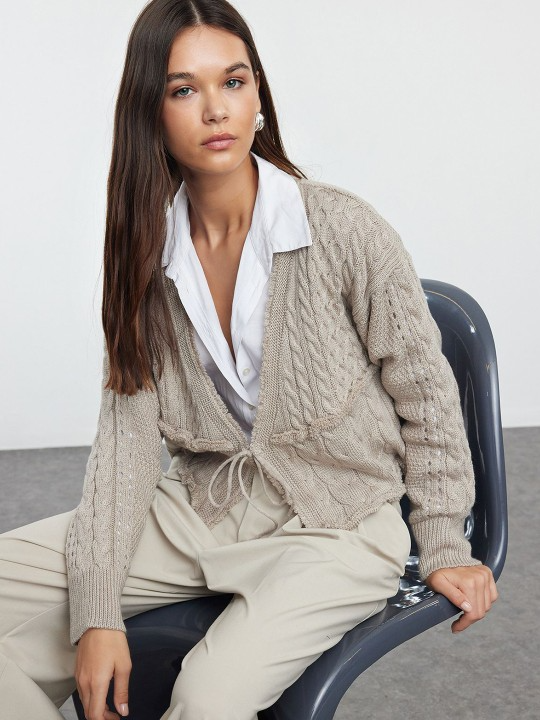 Cable Knit Cardigan