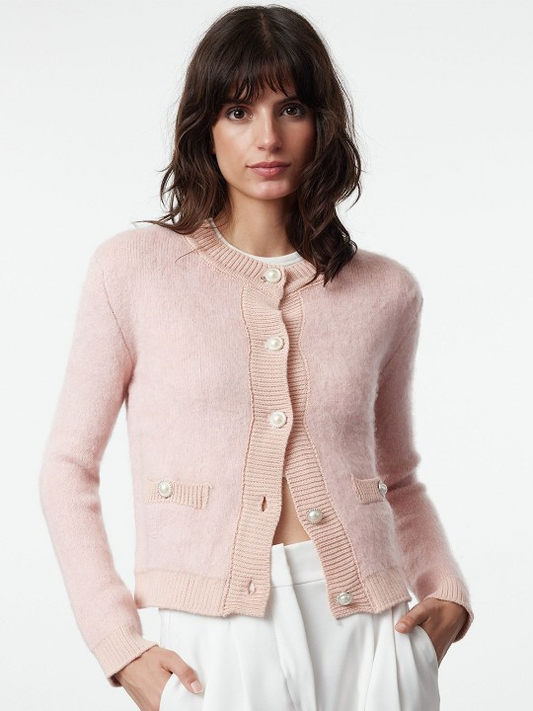 Eloise Pink Cardigan