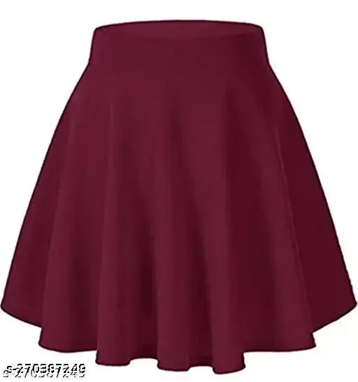 Sofia Wine Tennis Skirts