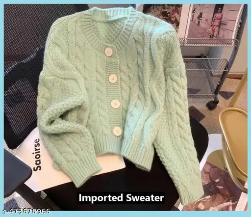 Sofia Olive Sweater