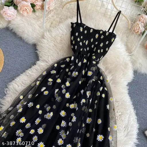 Gianna Black Summer Dress