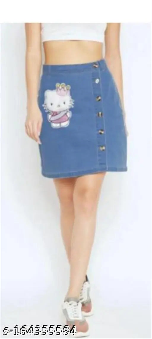 Periwinkle Hello Kitty Skirt